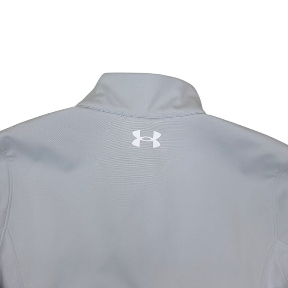 Under Armour Shield Jacket Infrared M Windproof Water-Repellent ColdGear Fitted - Picture 13 of 16